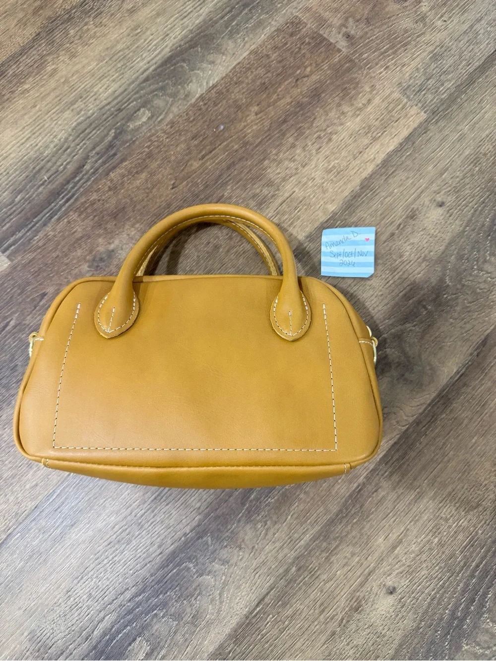 Portland Leather Large Grace Doctor bag in Mango
